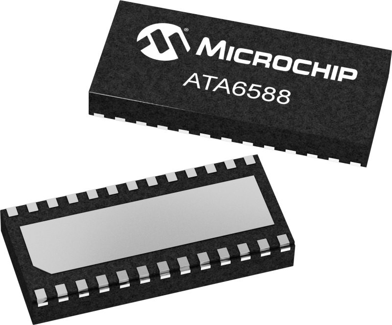 ATA6588 CAN/LIN SBC, 26 Pin